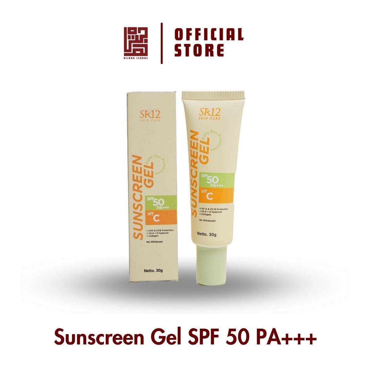 Sunscreen Gel SPF 50 30 gr