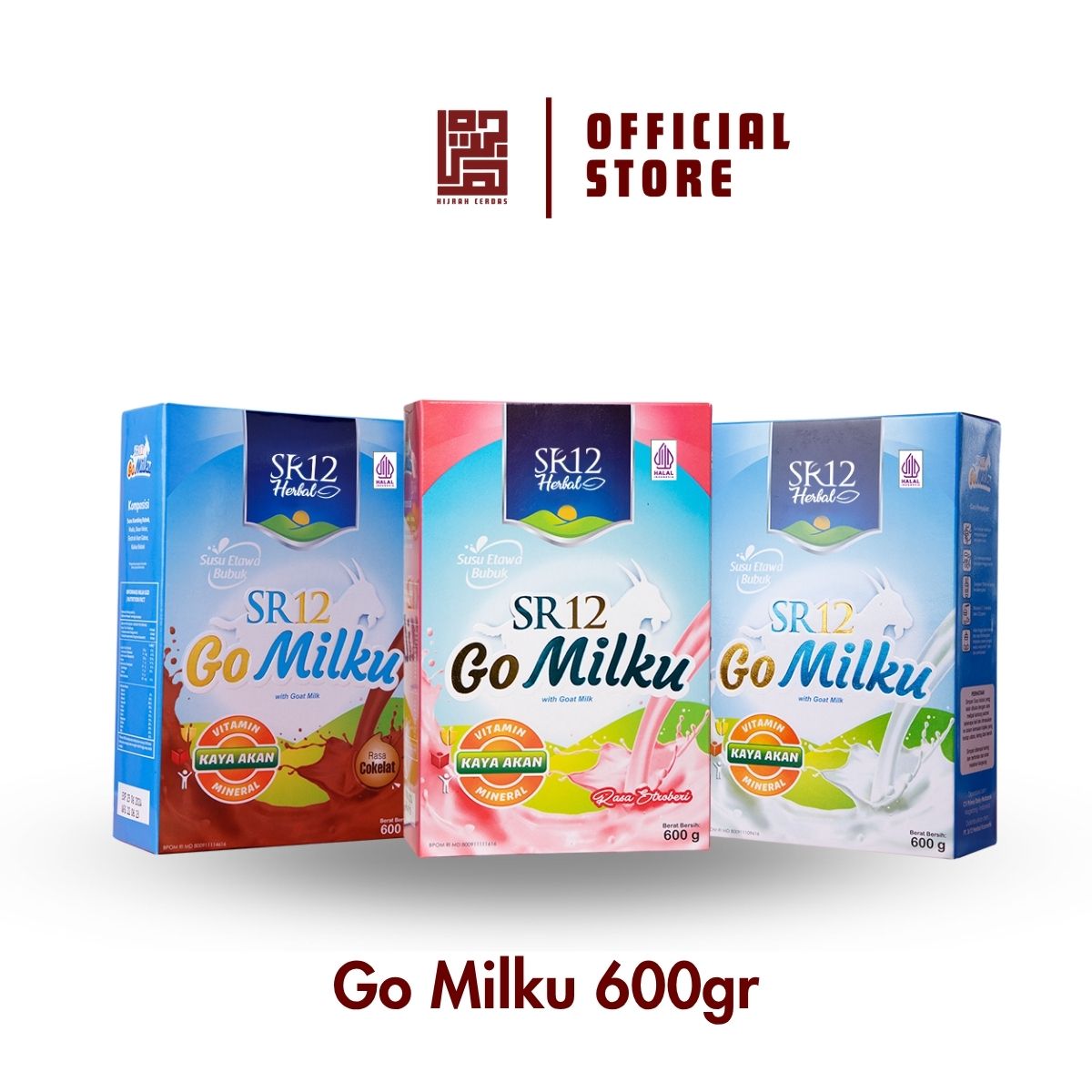 Go Milku Coklat 600 gr