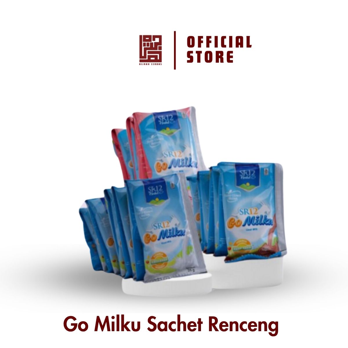 Go Milku Strawberry Renceng 10 pcs