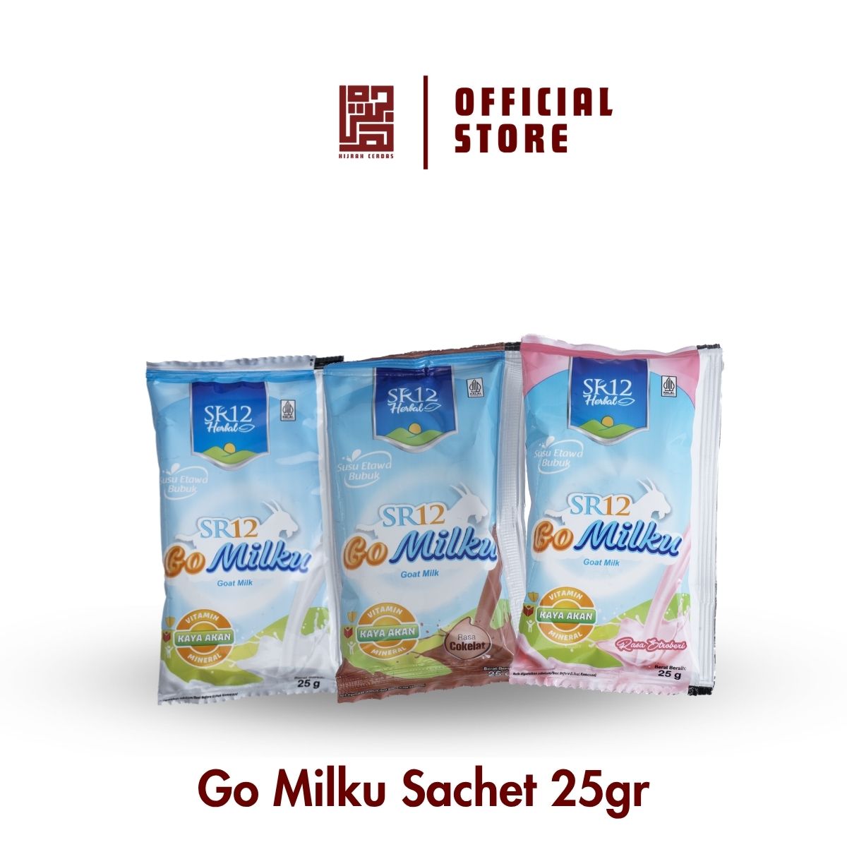 Go Milku Coklat Sachet 25 gr